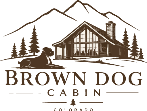Brown Dog Cabin Footer Logo